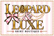 Leopard & Luxe Logo - Pearl Border